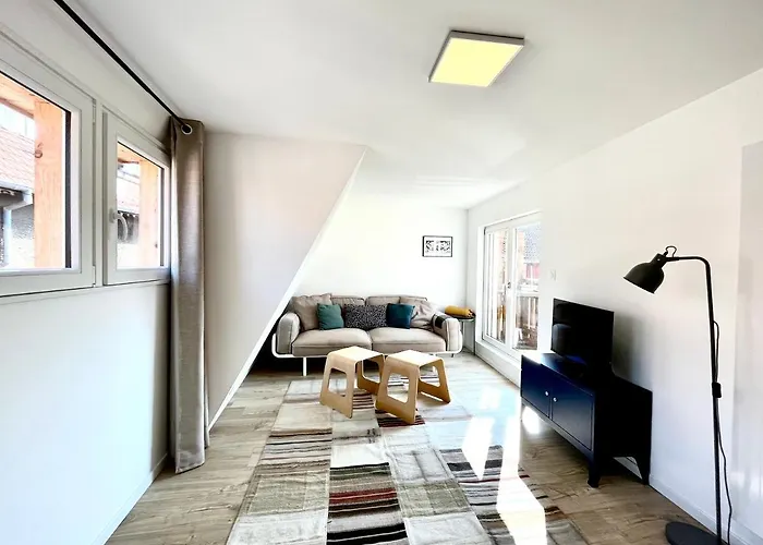 Sous Les Toits Avec Garage Et Terrasse A Ribeauville